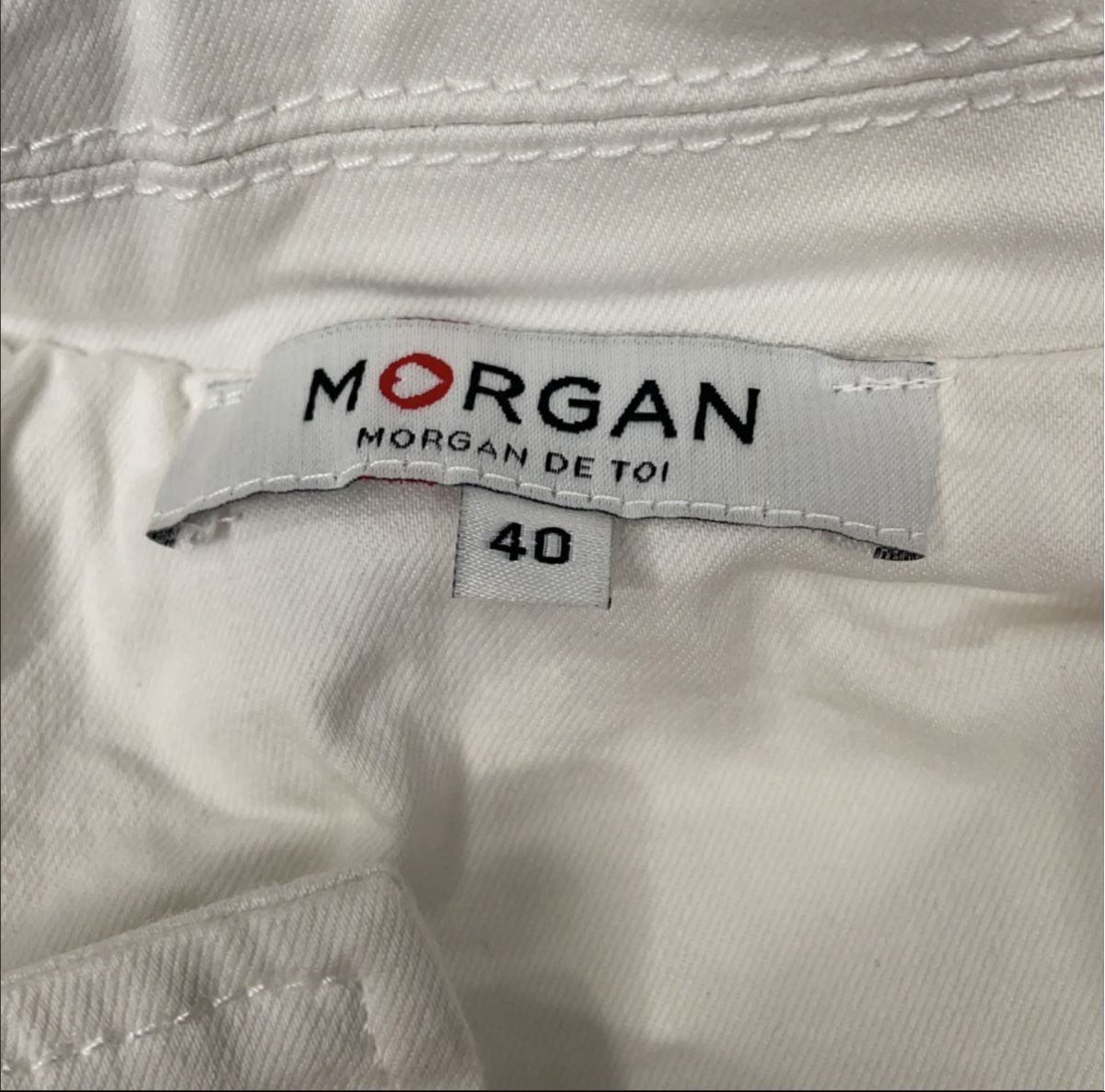 Vestiti: MORGAN Kleid Weiss Grösse 40 – Usato da Richterswil venduto da Client00 2