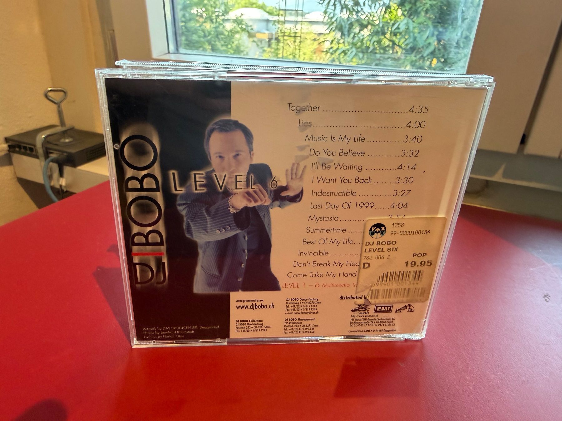 CDs: DJ BoBo - Level 6 - HB22A – D'occasion à Küsnacht ZH par hardrock.earth 1
