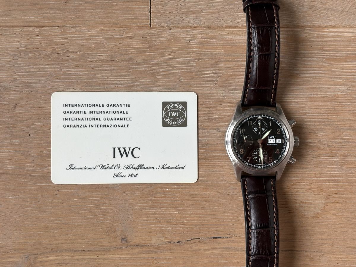 IWC Uhren: IWC Pilot’s Chronograph Spitfire Ref. 3706 – Gebraucht aus Maennedorf von Petraam 5