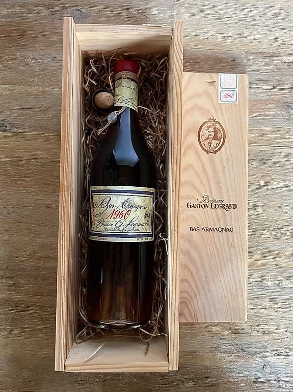 Bevande alcoliche: Bas-Armagnac 1960, Baron Gaston Legrand – Nuovo e nell'imballaggio originale da Pensier venduto da motofan99 1