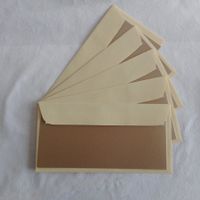 Schreibset Karten & Couverts Gold/Vanille