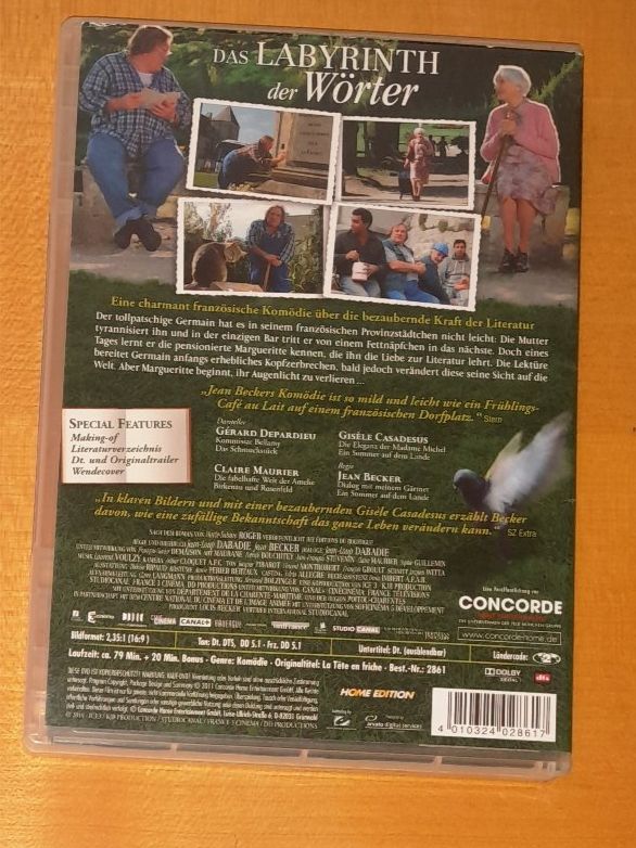 Tutti i DVDs: Das Labyrinth der Wörter DVD .. – Usato da Steffisburg venduto da FutureOne 1