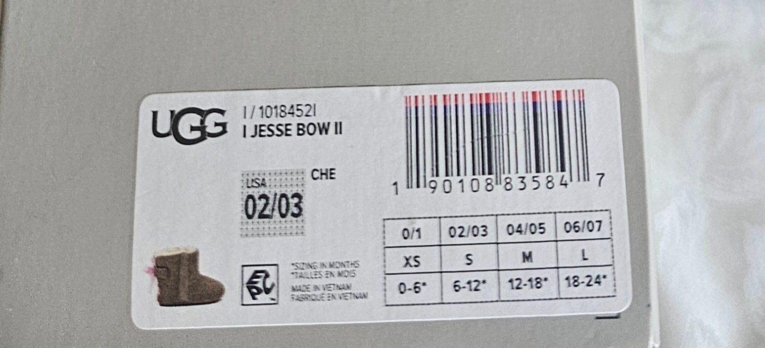 Ugg Scarpe per ragazzi: ***UGG***Baby Schuhe Gr.02/03 – Nuovo e nell'imballaggio originale da Bronschhofen venduto da Xena37 8