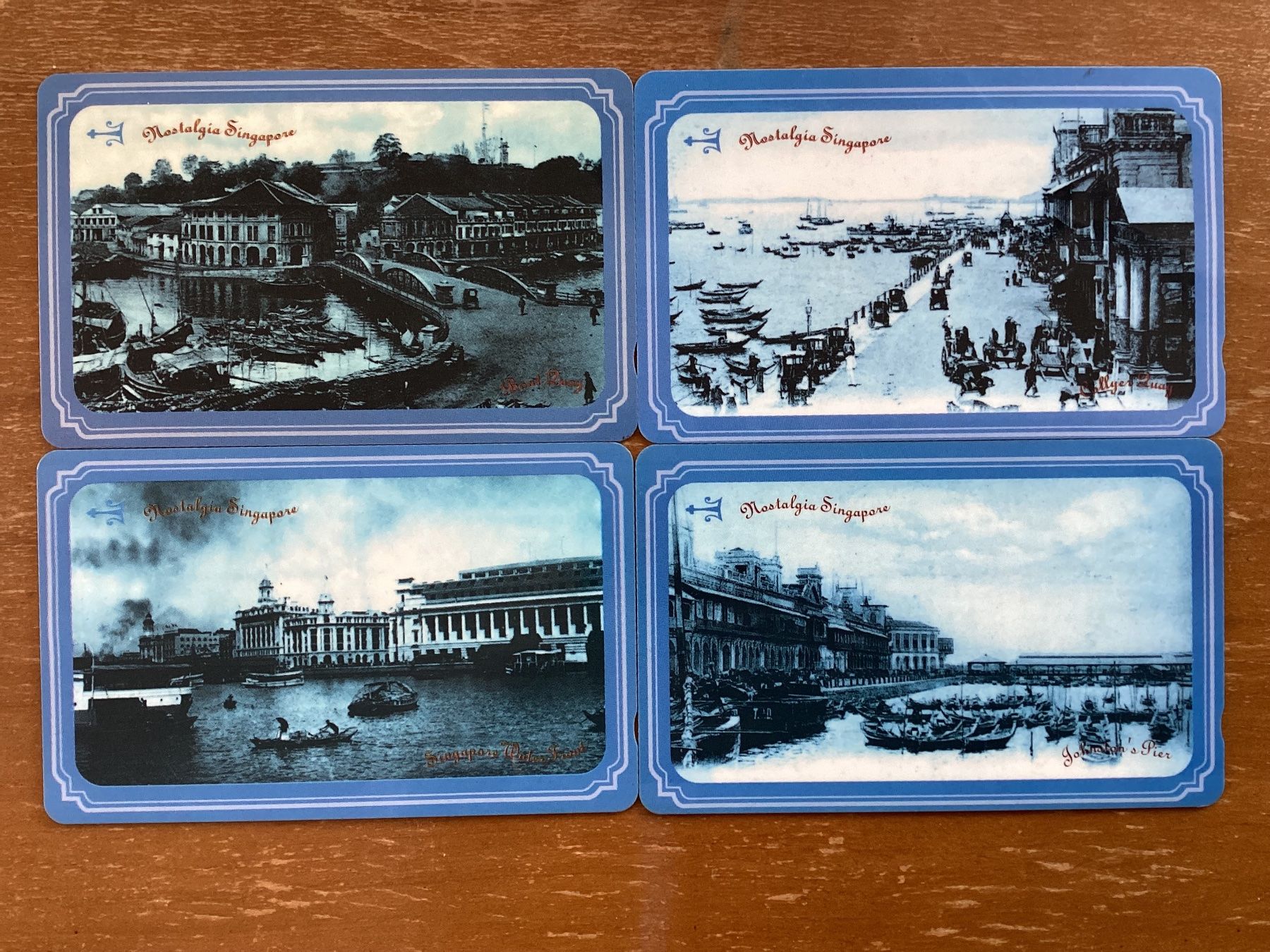Telefon- & Taxkarten: 4 Telefonkarten Singapur – Gebraucht aus Zürich von Tolima194