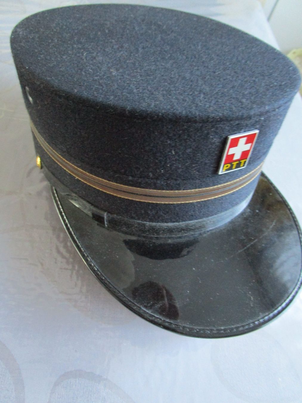 Uniformi: PTT-Mütze Aufsichtsdienst – Usato da Bern venduto da Refrili 1