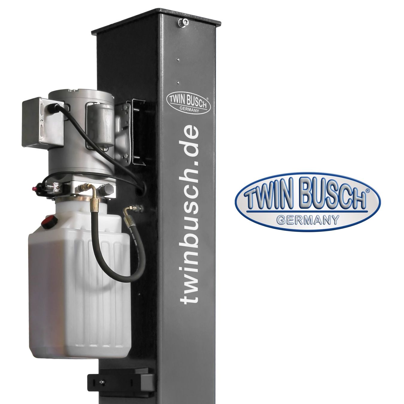 Twin Busch Piattaforme elevatrici & Crick: 2 Säulen Hebebühne 4.2 t - BASIC autom. Entriegelung - Grau – Nuovo e nell'imballaggio originale da Rüthi (Rheintal) venduto da Toptool 8