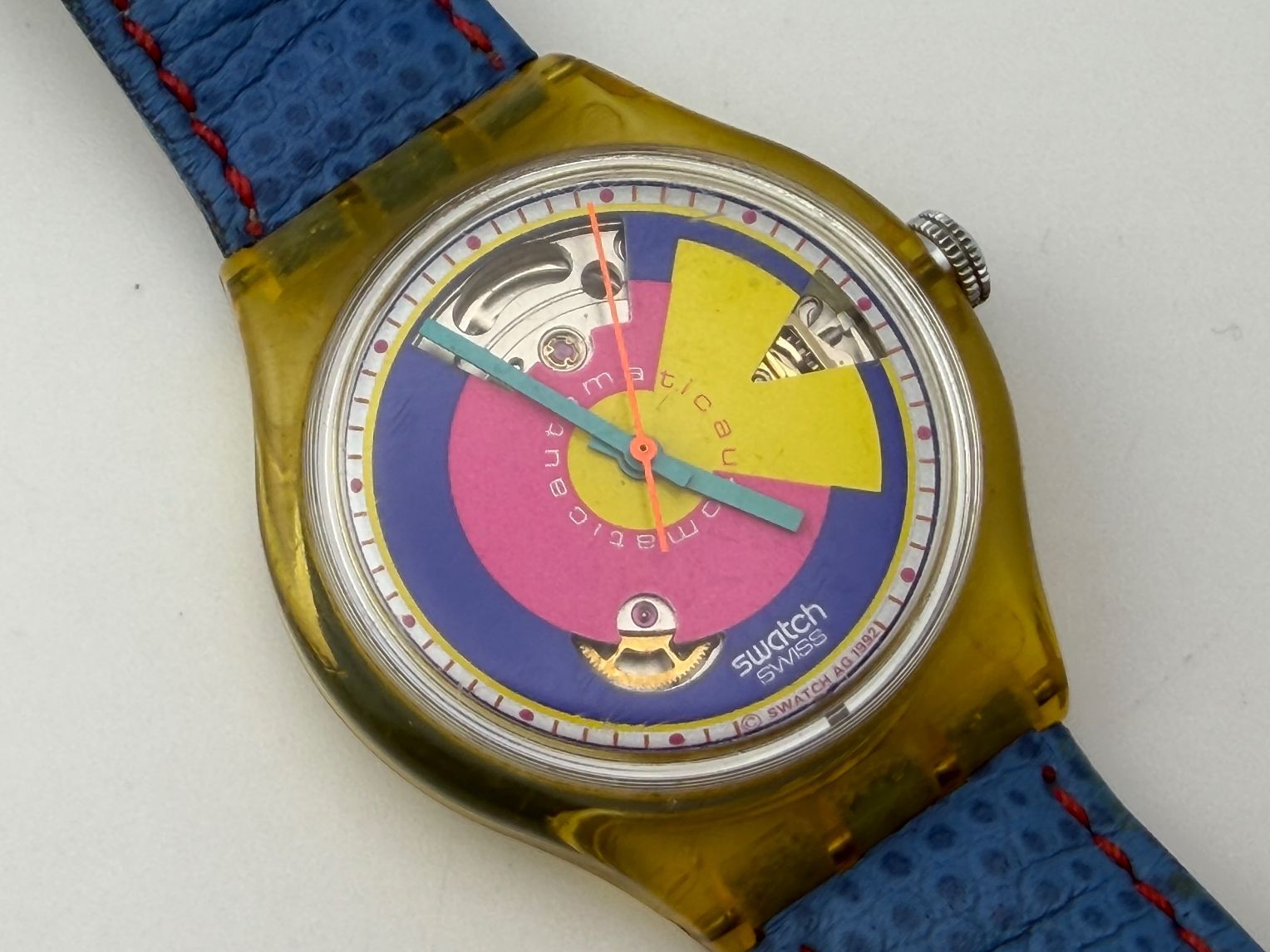Swatch Orologi: SWATCH Automatik Herrenuhr 38mm – Usato da Biel/Bienne venduto da MrP_WatchesBiel