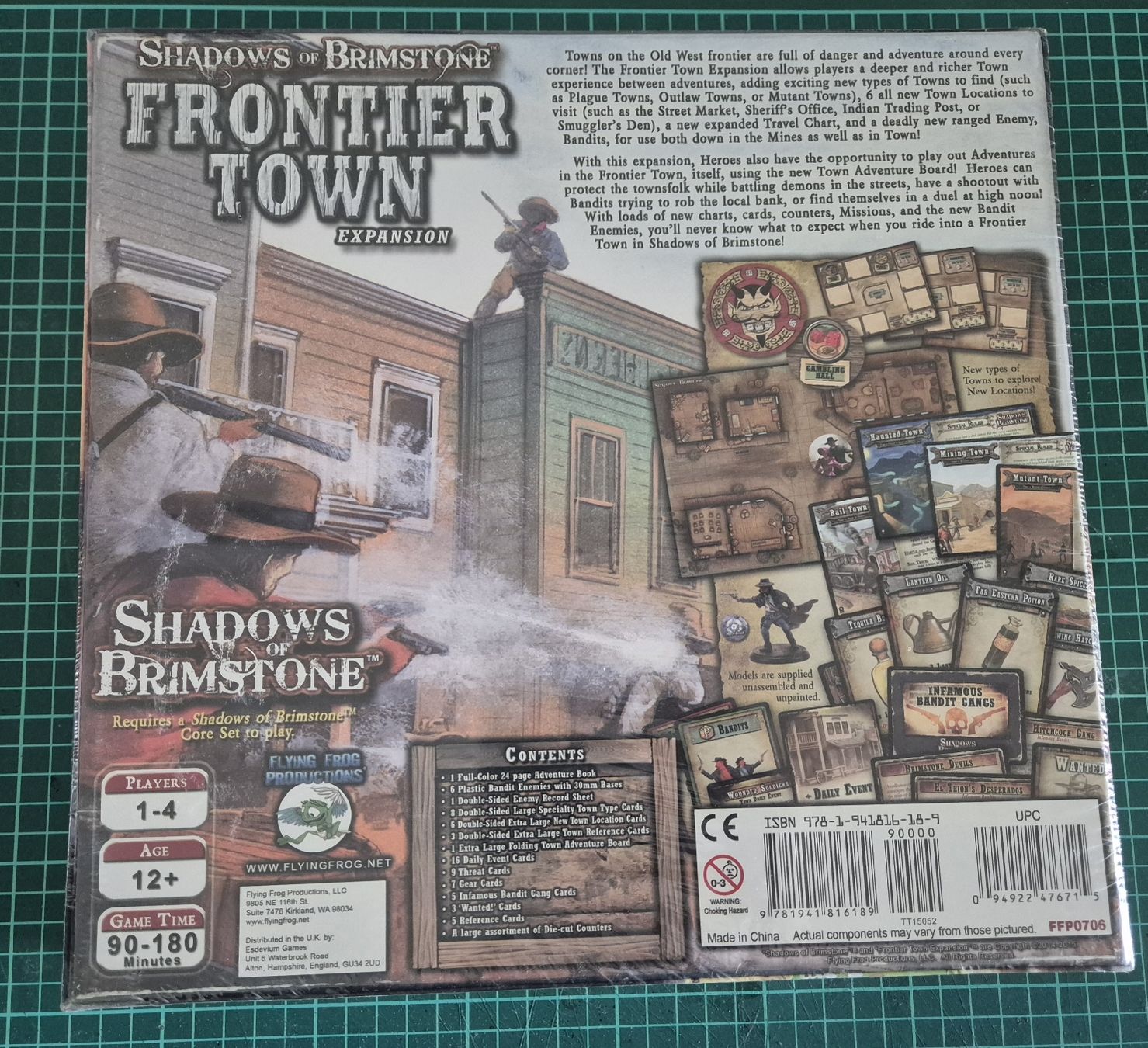 Giochi: Shadows of Brimstone - Frontier Town – Nuovo e nell'imballaggio originale da Zug venduto da toetoe79 1