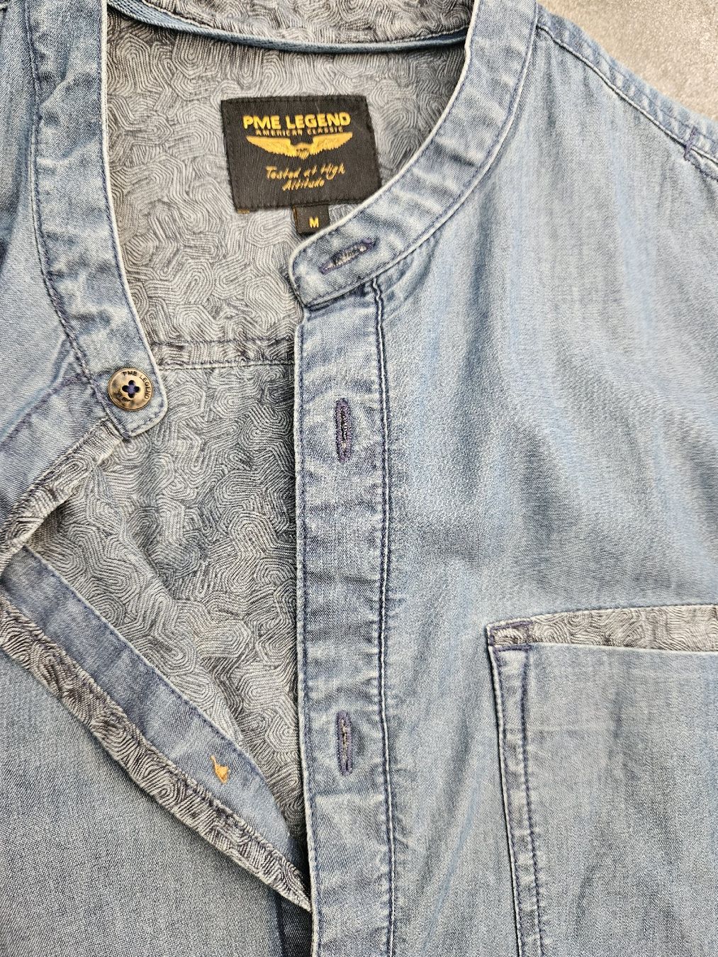 PME Legend Chemises: PME Legend Hemd blau Grösse M  – Neuf (Voir description) à Ormalingen par nomolnoi 2