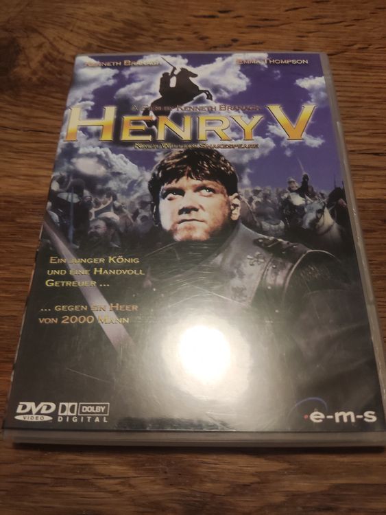 Henry V - mit Emma Thompson (DVD) | Kaufen auf Ricardo