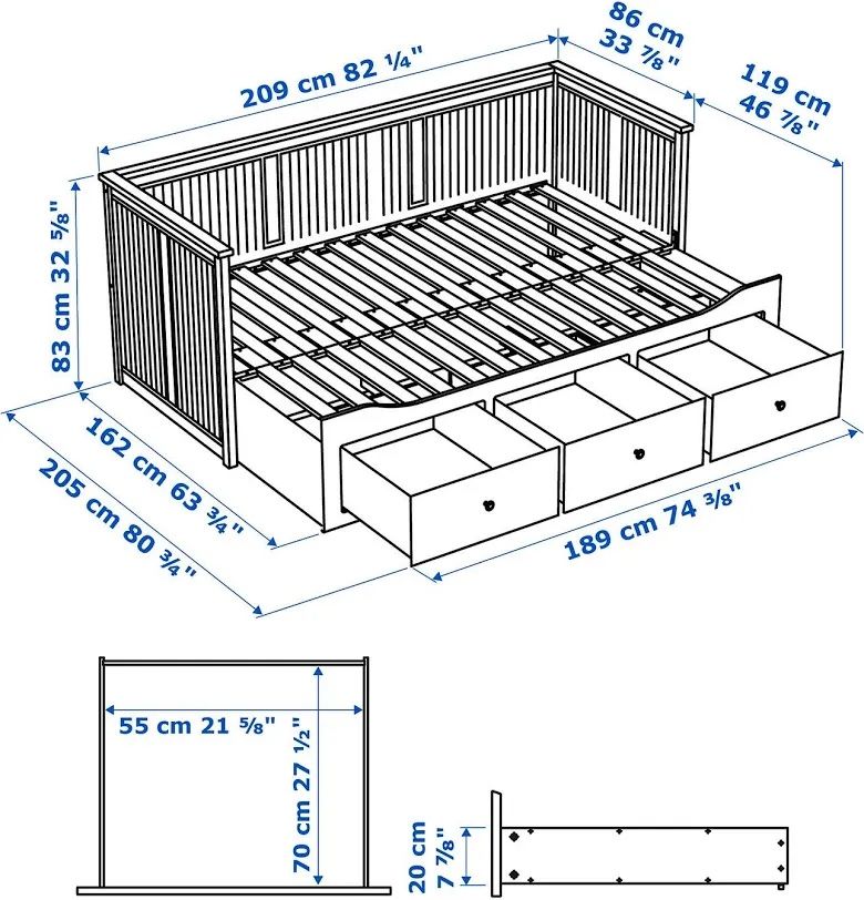 Ikea Lits: IKEA Hemnes day bed  – D'occasion à Küsnacht ZH par Nianrk 1