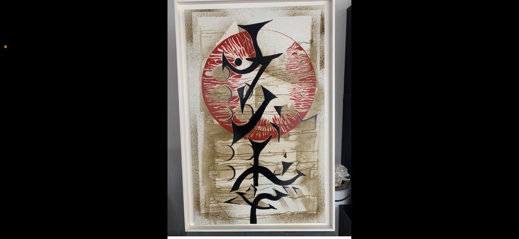 Gemälde: Schönes Acryl Bild einer Künstlerin… – Gebraucht aus Basel von Stars12355 1