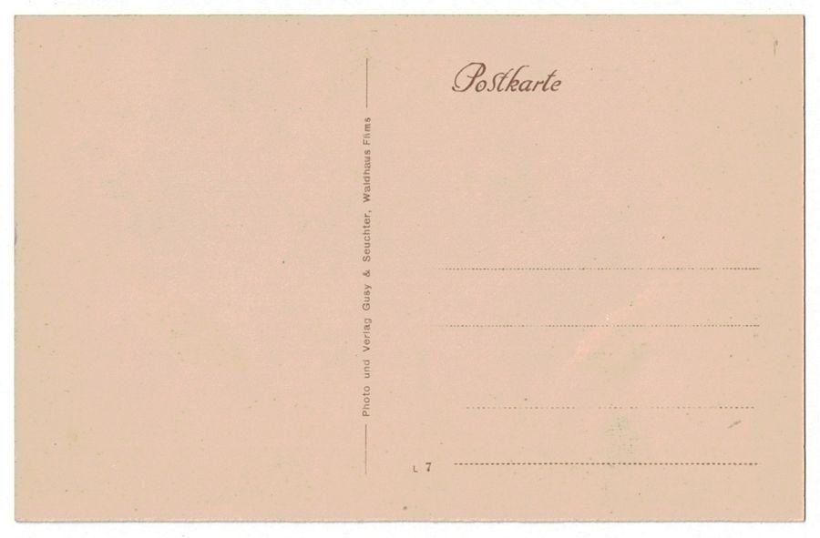 Ansichtskarten: Waldhaus Flims, Caumasee um 1920 – Gebraucht aus Frauenfeld von POML 1