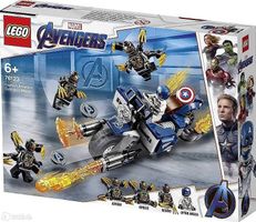 Lego 76123 Marvel Super Heroes Captain America: Outrider-Att