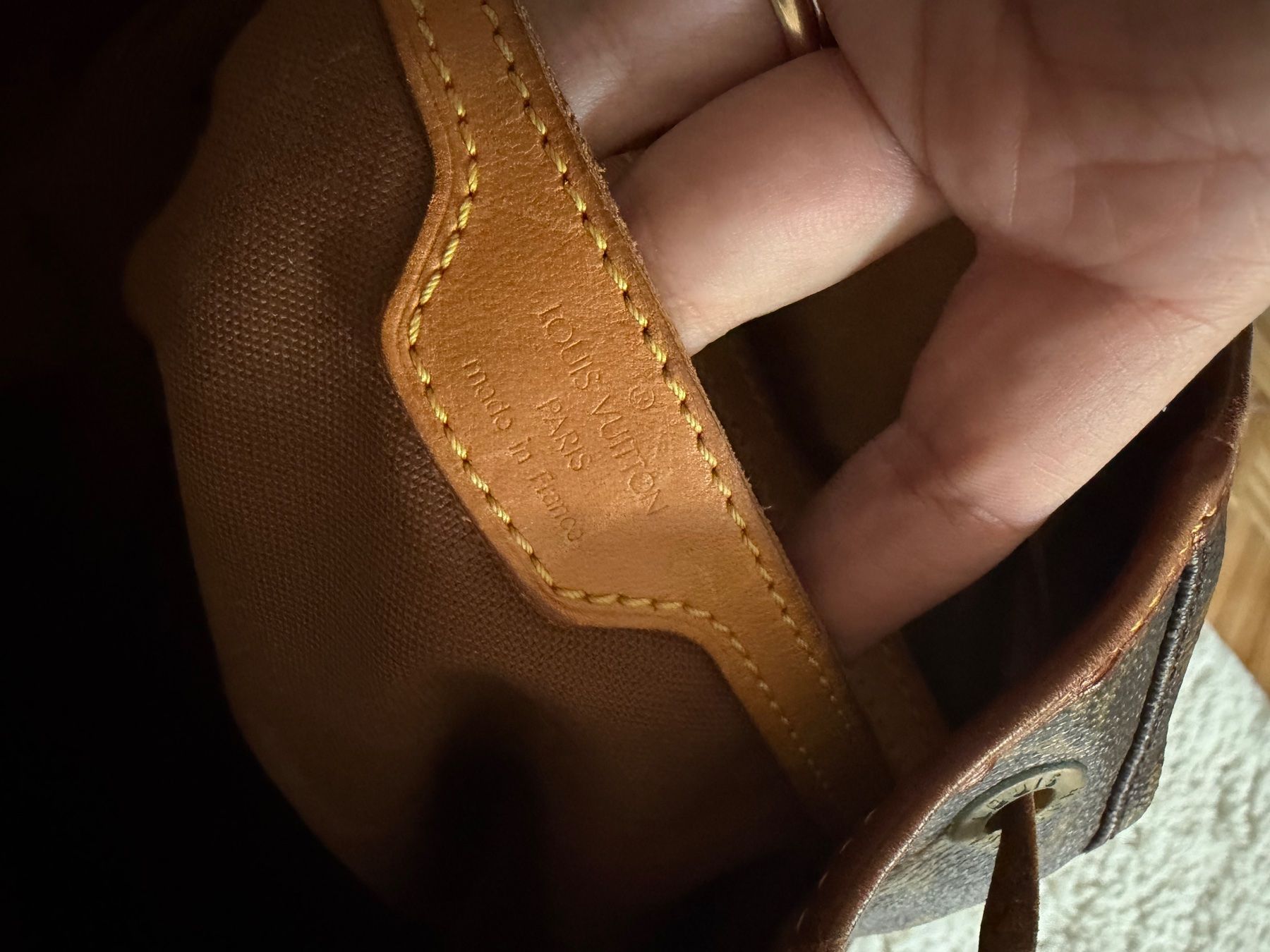 Louis Vuitton Zaini: Vintage Louis Vuitton backpack – Usato da Schaffhausen venduto da Nadiuna 5