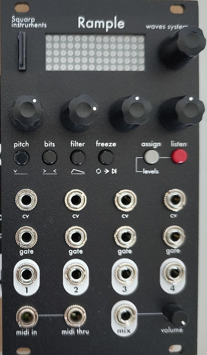 Strumenti musicali: Module Eurorack Squarp Instruments Rample en parfait état – Usato da Onex venduto da Bidouba 2
