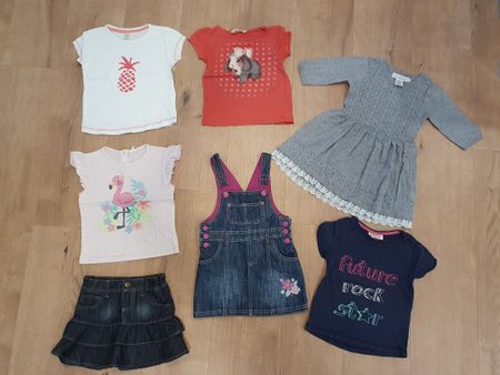 Mädchen Kleiderpaket 98/104