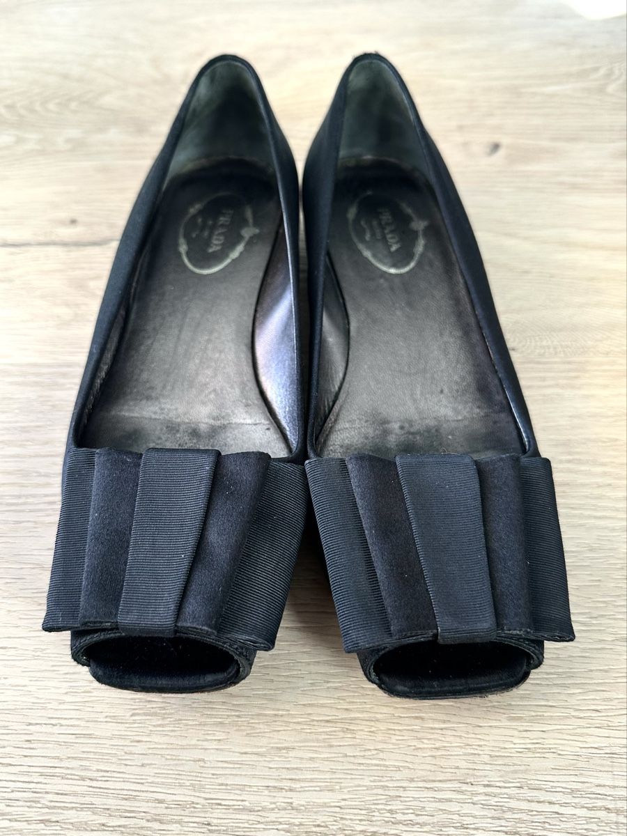 Prada Scarpe da donna: Prada schwarze Ballerinas Gr.38 – Usato da La Tour-de-Peilz venduto da Sezanette_and_Cie 1