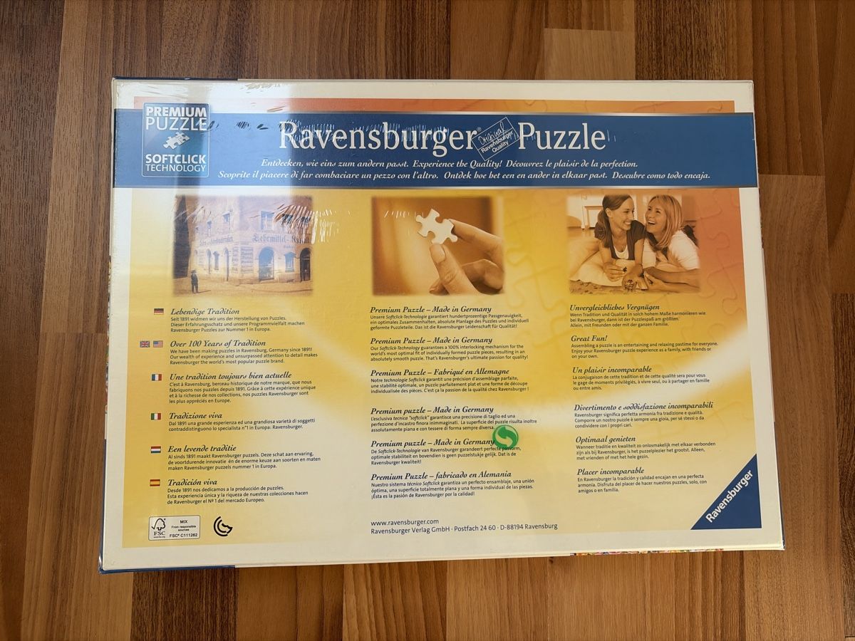 Ravensburger Puzzles: Ravensburger Puzzle 1000 Teile neu – Neuf avec emballage d'origine à Seengen par Choco03 1