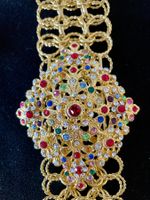 Wunderschönes Thai-Schmuck-Set, goldfarben und bunt!
