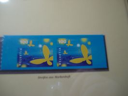 Abart Sondermarke Glückwünsche 2005 **, Gelber Komet