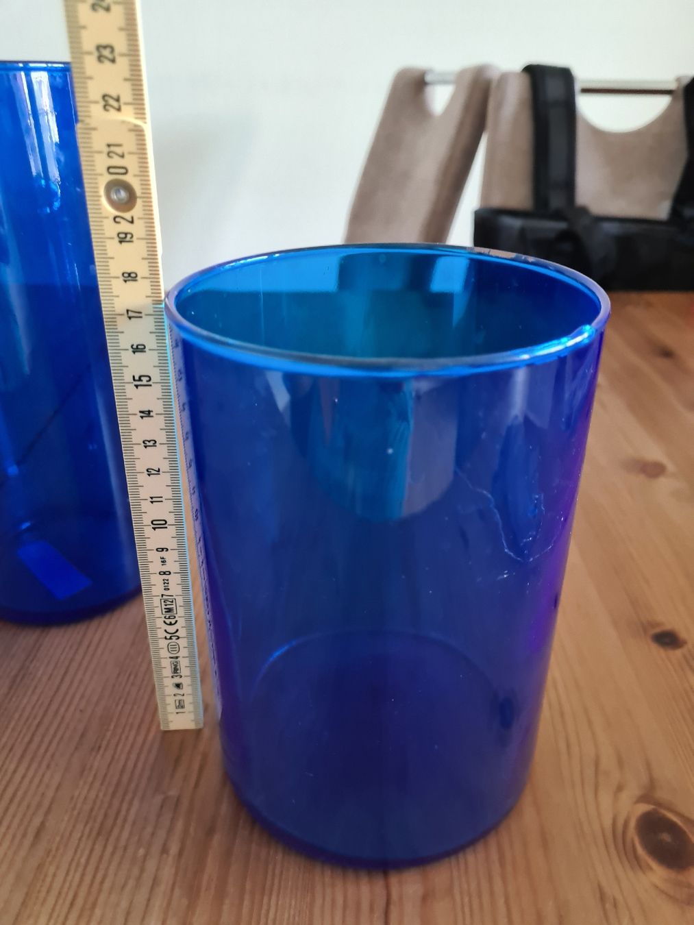 Ikea Vasi & Recipienti: 3x blaue Glasvasen – Usato da Horw venduto da Mirii91 1