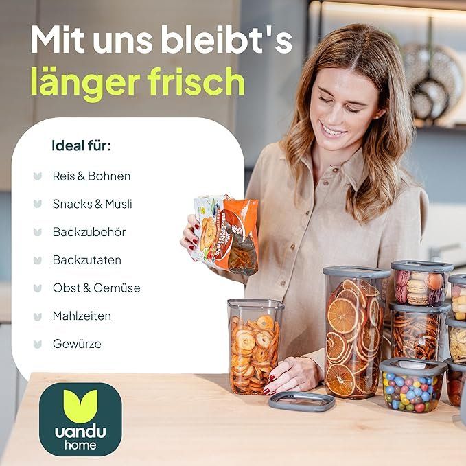 Contenitori & Simili: Vorratsdosen mit Deckel Luftdicht - 12er Vorratsbehälter Set – Nuovo e nell'imballaggio originale da Oberentfelden venduto da ase_sk8n 2