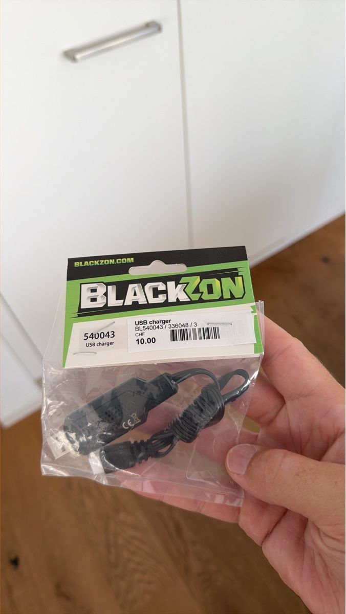 RC Modellbau: USB Ladegerät Blackzon 540043 neu – Neu und originalverpackt aus Stans von lion85