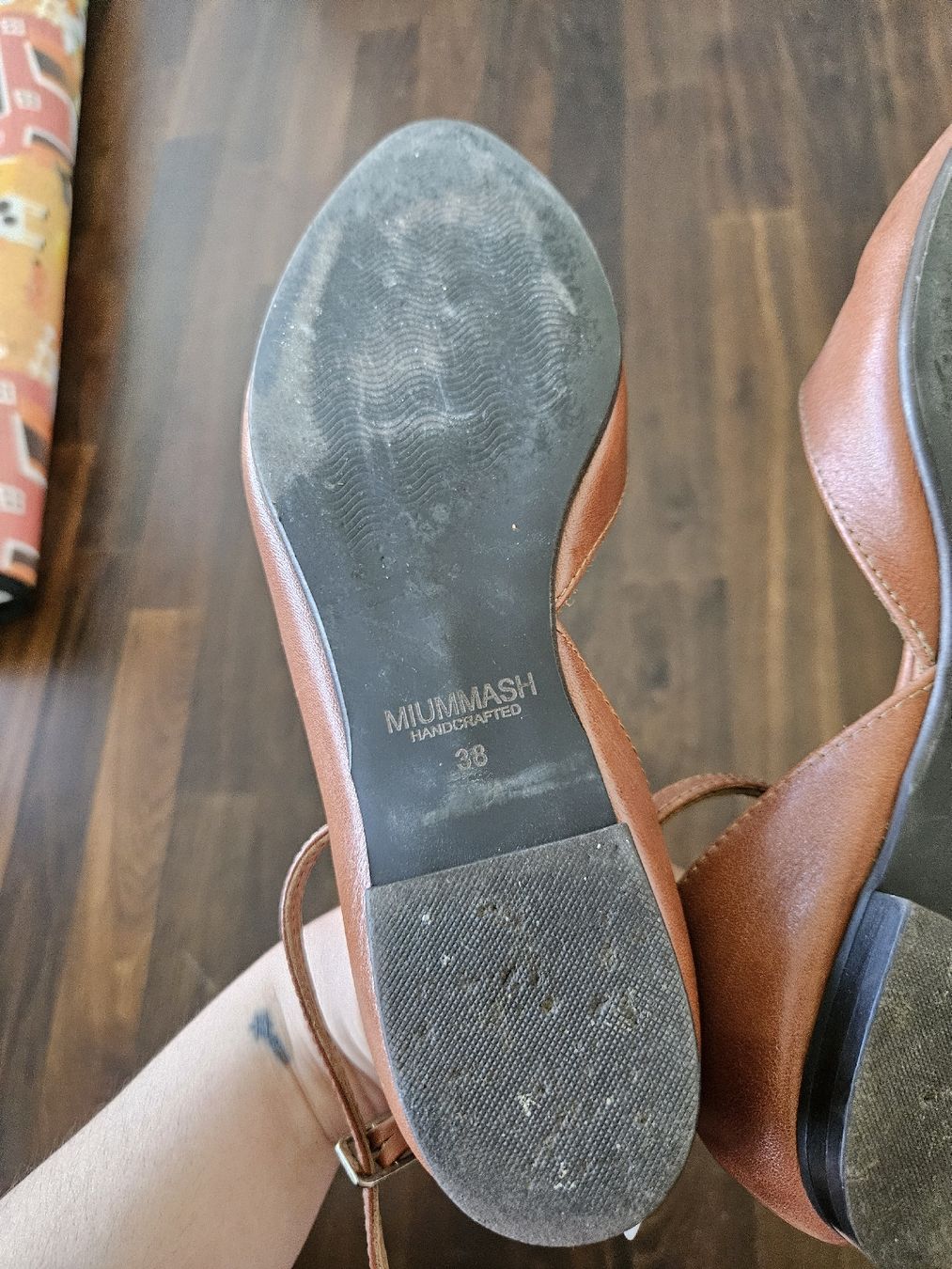 Scarpe da donna: Gorgeous cognac leather ballerinas – Nuovo (secondo la descrizione) da Affoltern am Albis venduto da Katarinushka 3