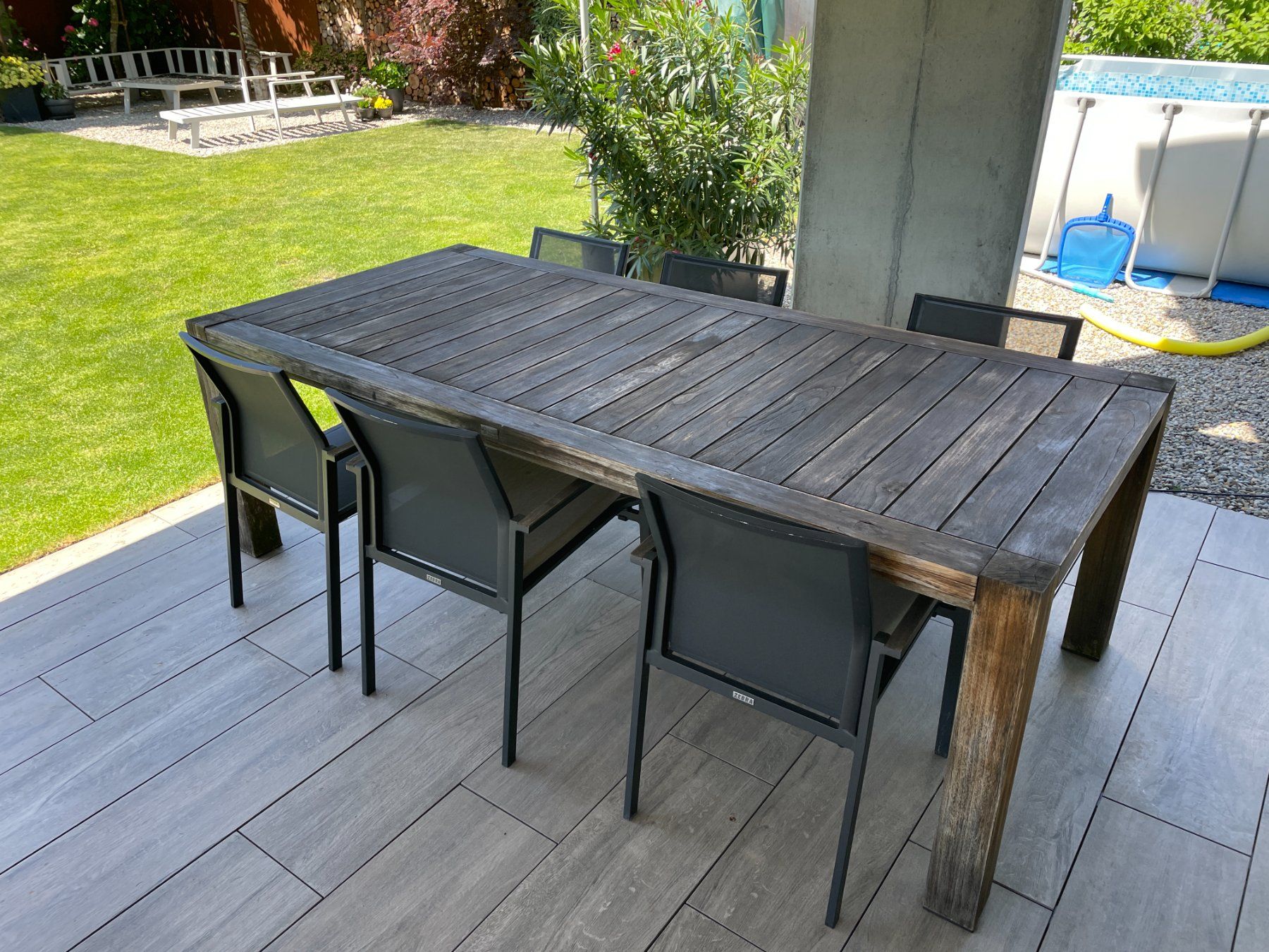 Tavoli: Gartentisch Teak Holz – Usato da Züberwangen venduto da ivo.wolgensinger