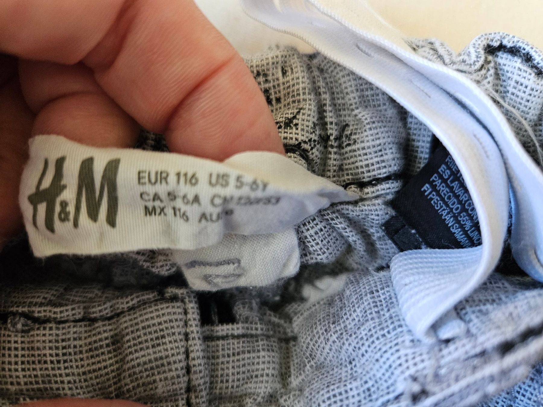 H&M Pantaloni: Leinenhose H&M Gr. 116 – Nuovo (secondo la descrizione) da Unterengstringen venduto da saraman 2