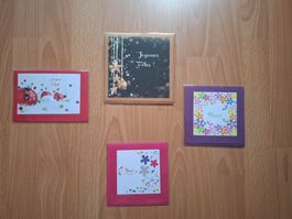 Cartes de vœux - Lot de 4 cartes