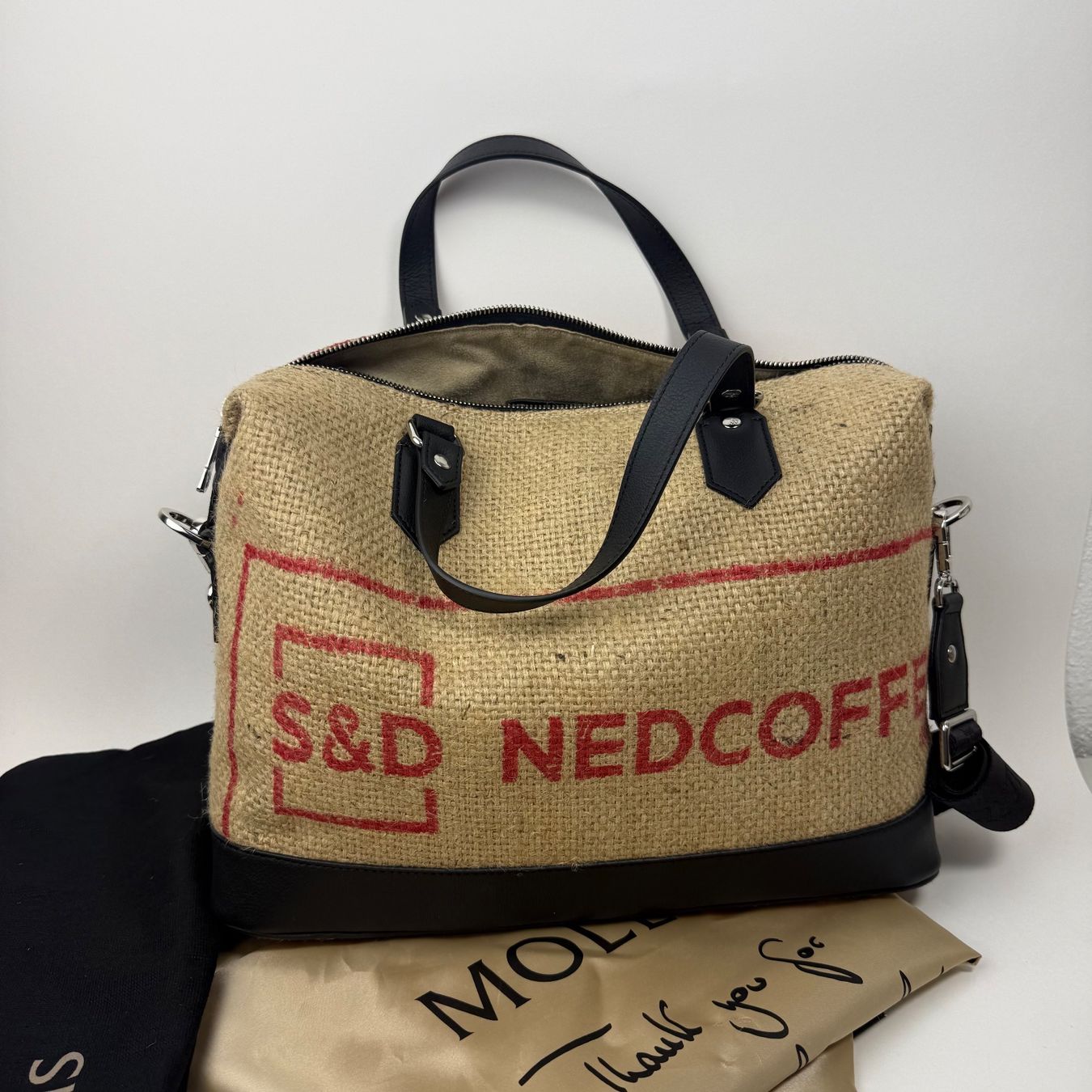 Maison Mollerus Borse da donna: Maison Mollerus MM Cafe Shopper – Usato da Sursee venduto da Justmibu 1