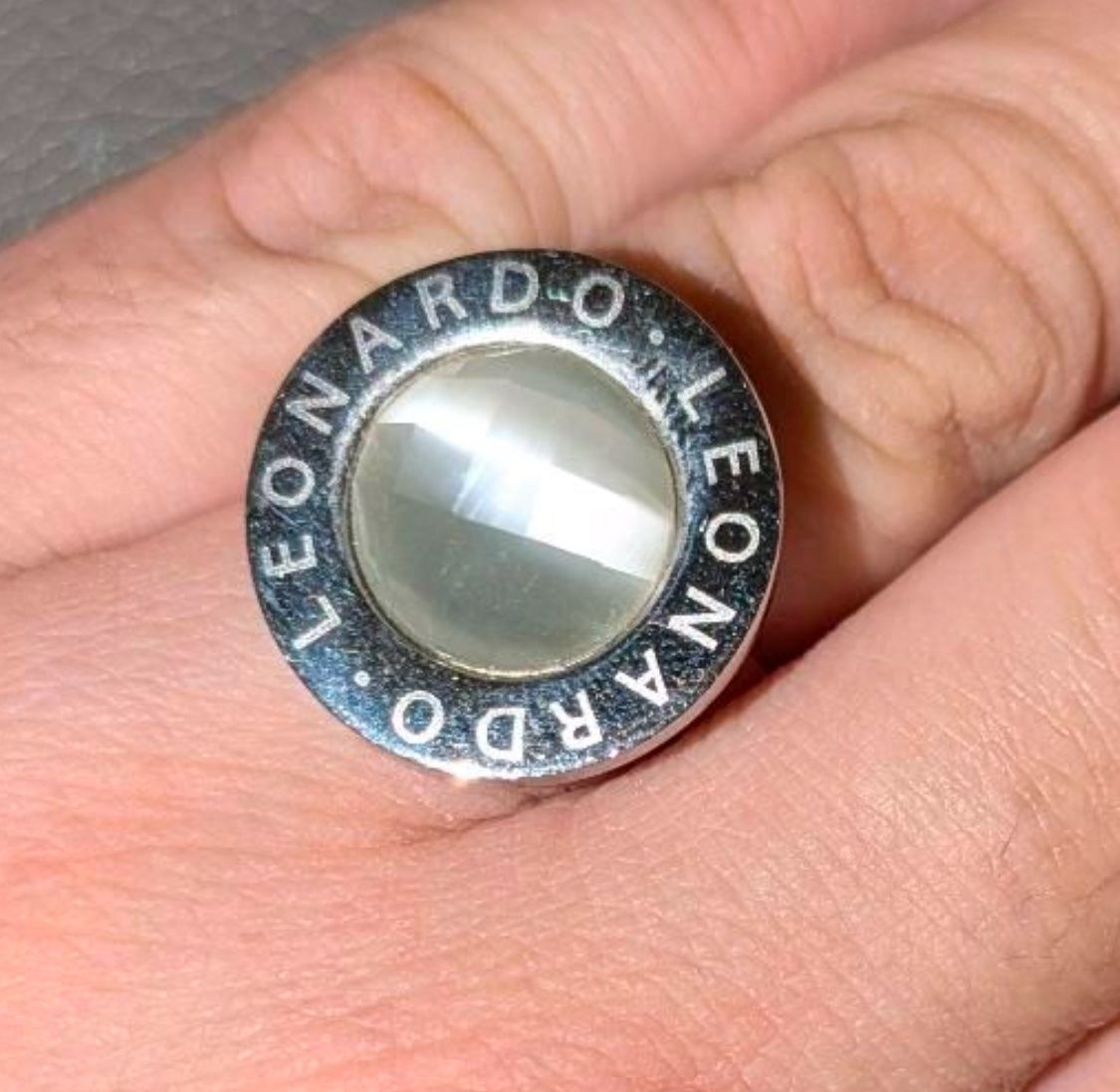 Anelli: Schöner Ring von Leonardo / Matrix / Edelstahl – Usato da Biel/Bienne venduto da LadyDita