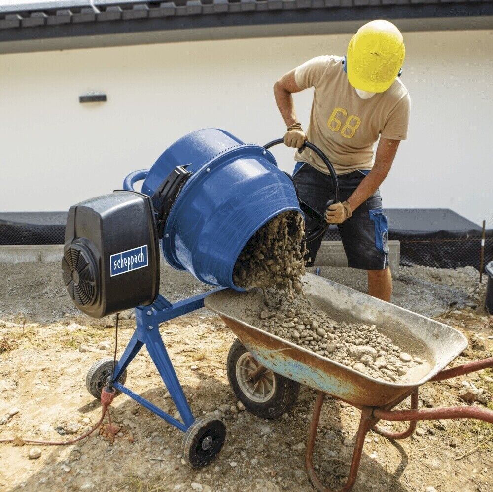 Scheppach Tutte le macchine: SCHEPPACH Betonmischer SET Mix 125 L – Nuovo e nell'imballaggio originale da Bottighofen venduto da zaap 6