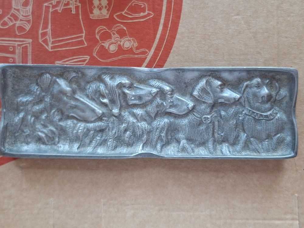 Vintage-Plakette Aus Metall – 7,8x11,8 Cm, Gerollte Kanten, Mit Aufhänkelöchern