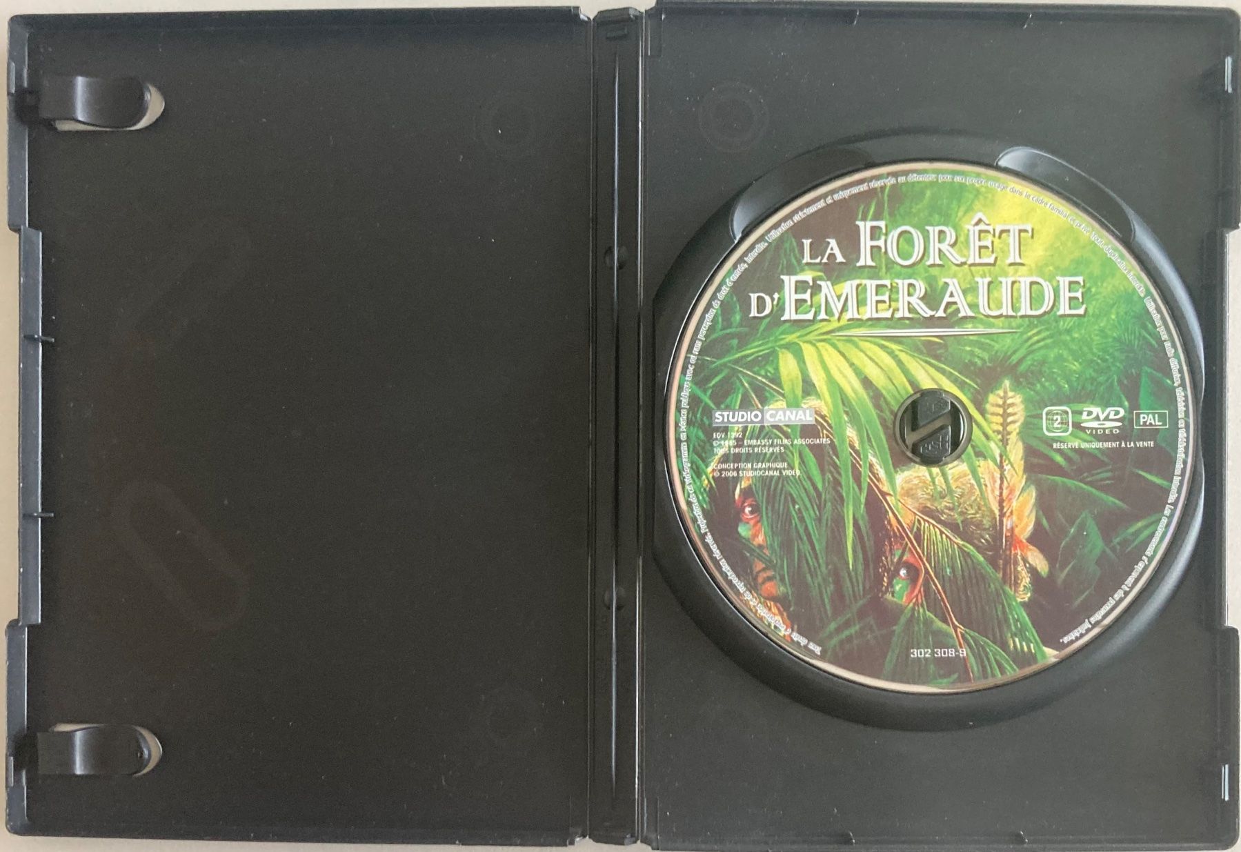 Tutti i DVDs: LA FORÊT D'ÉMERAUDE – Usato da Poliez-Pittet venduto da Newtown-Records 2
