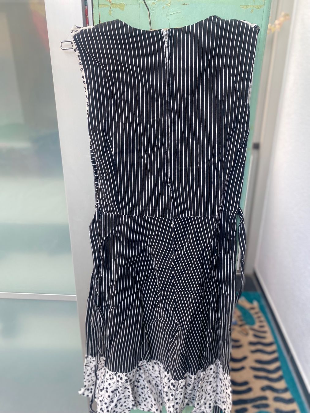 Vestiti: Vintage Kleid schwarz/weiss Gr.S – Usato da Solothurn venduto da wulli10 4