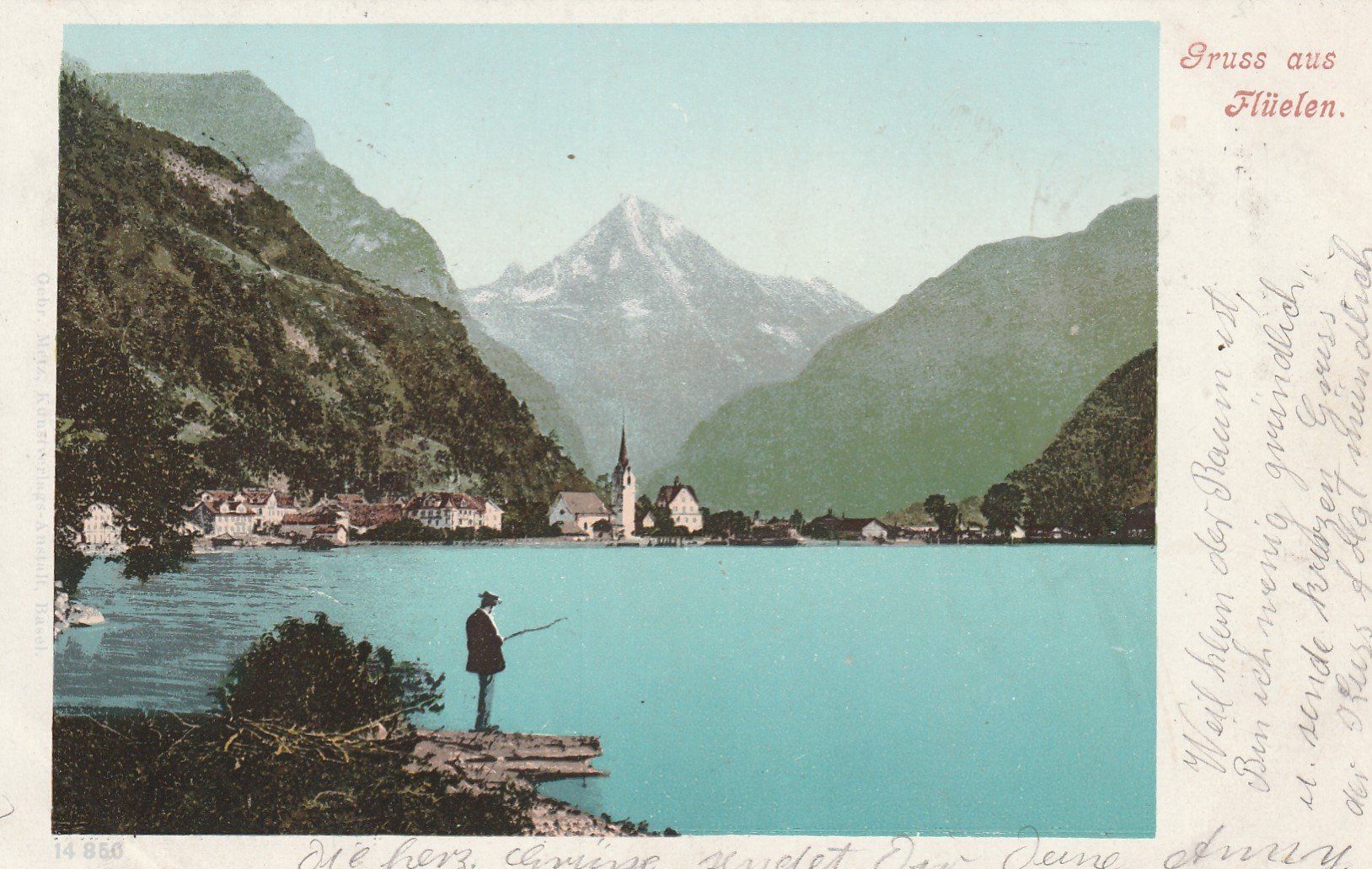 Cartoline postali: UR - Flüeln 1901 – Usato da uttwil venduto da Koehlerfred
