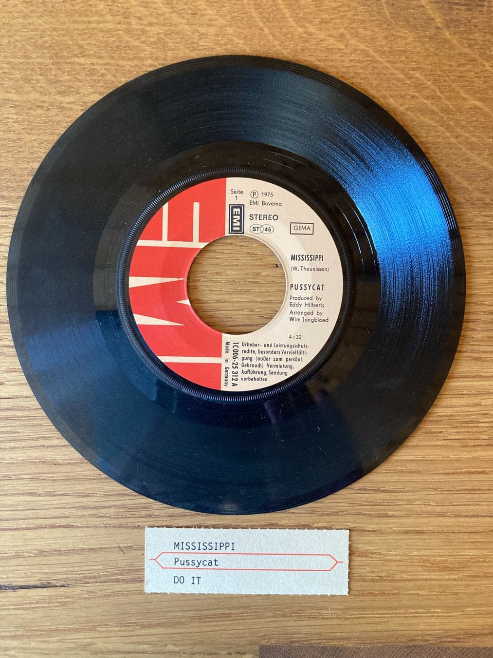 Dischi in vinile: Pussycat "Mississippi" – Usato da Unterlangenegg venduto da Bricalla 1