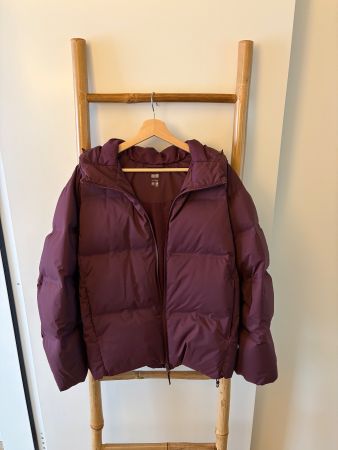 Uniqlo Daunenjacke Dunkelrot (Gr. L)