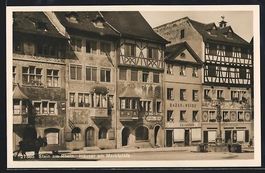 Stein am Rhein, Häuser am Marktplatz mi