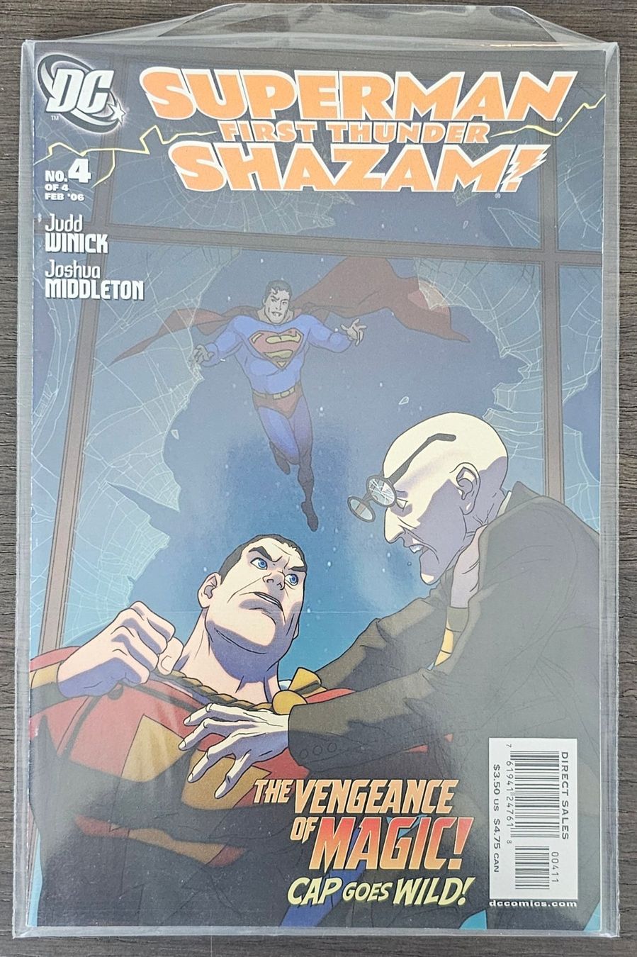 BD: SUPERMAN SHAZAM! FIRST THUNDER #1-4 DC COMICS ENGLISH – Neuf (Voir description) à Meyrin par bigjoejr69 4