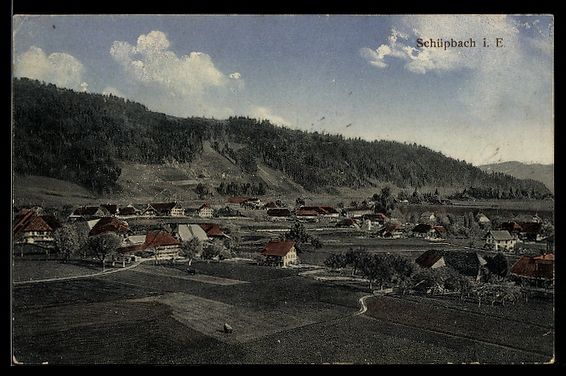 Cartes postales: AK Schüpbach i. E., Ortsansicht – D'occasion à Berlin par bartko-reher