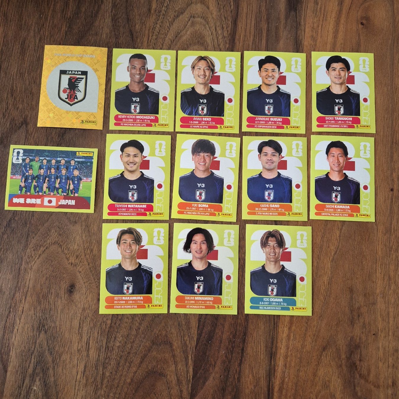 Panini Sammelbilder & Trading cards: Panini Sticker Japan 2026 13 Stk – Neu (gemäss Beschreibung) aus Zürich von S1997