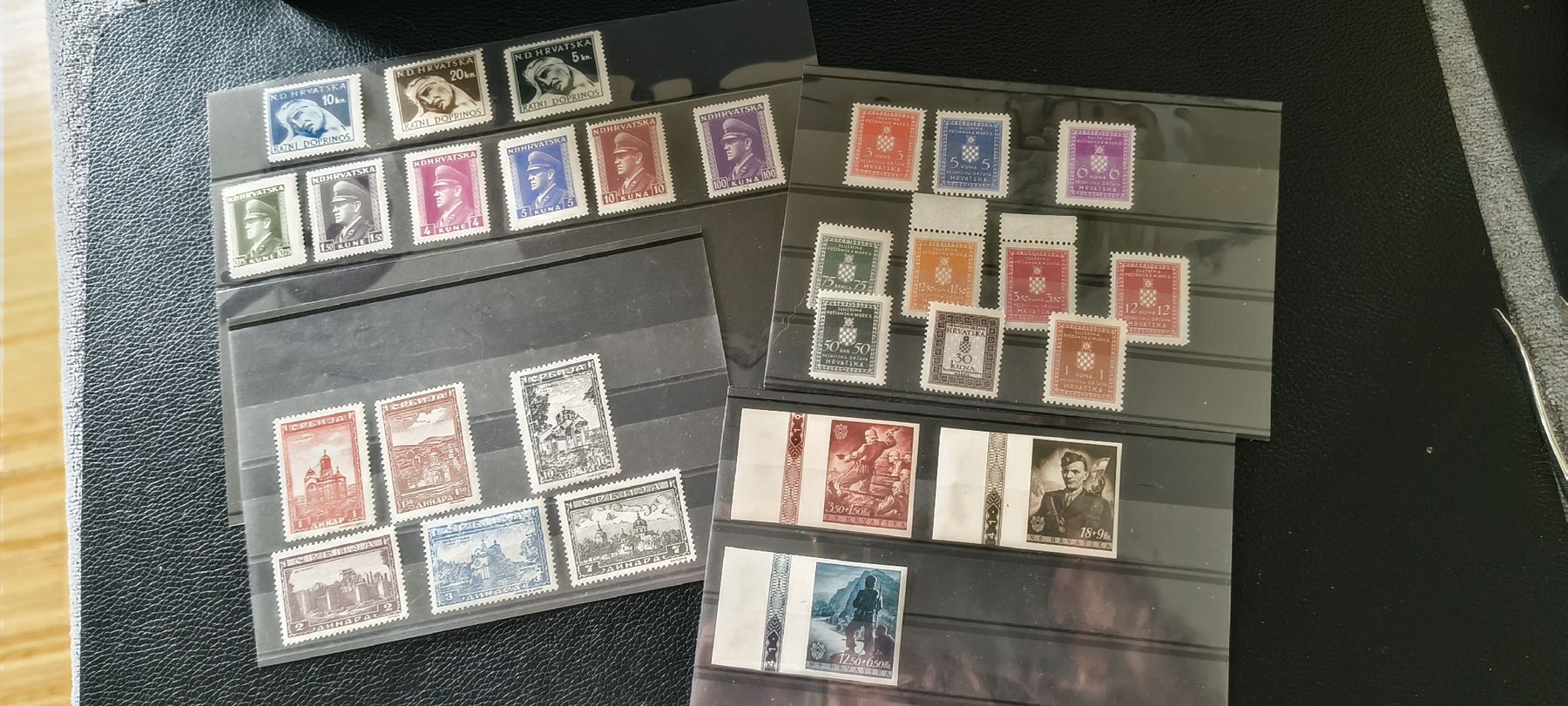 Tutti i francobolli: Briefmarken Kroatien 1942-44 – Usato da Zürich venduto da pao_zn5f