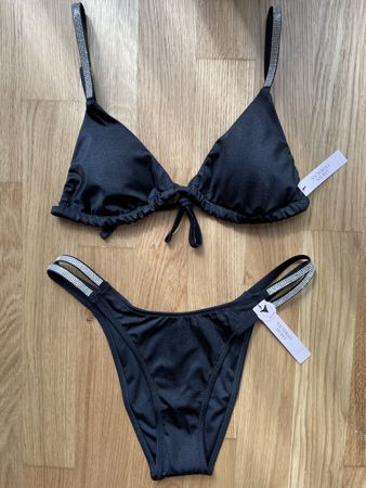 Victoria’s Secret Shine Strap Bikini M NEW