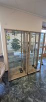 Vitrine bois et verre