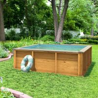 Piscine Bois pour enfant Pistoche 2x2m