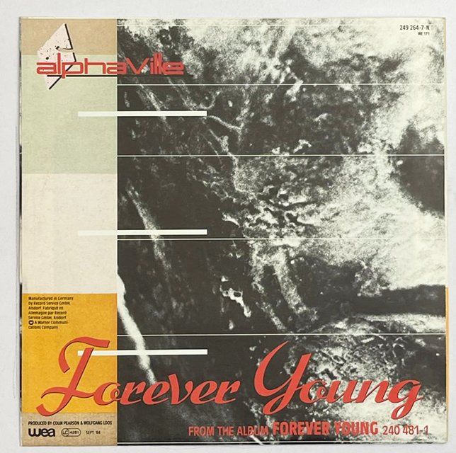 Dischi in vinile: Single: ALPHAVILLE - Forever Young (Synth Pop) – Usato da Frenkendorf venduto da Yard-Sale-2000 1